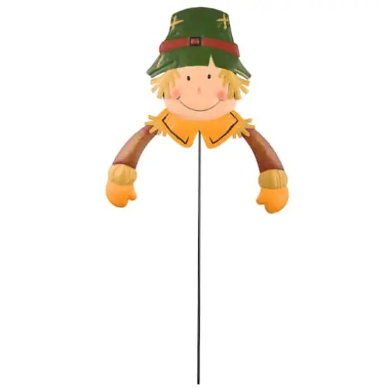 24" Scarecrow Boy Garden Stake {1}