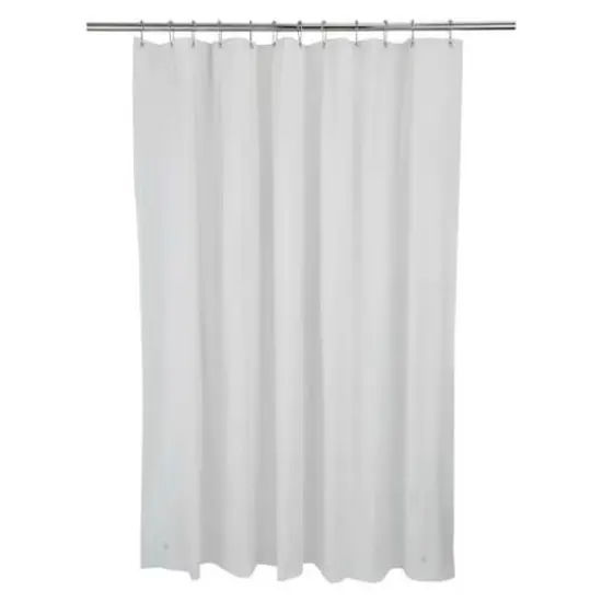 Bath Bliss Premium Shower Curtain Liner White {1}