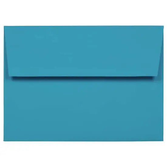 JAM Paper A7 Colored Invitation Envelopes, 50ct. Blue {1}