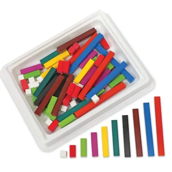 Learning Resources Wooden Cuisenaire Rods Classroom Set {1}