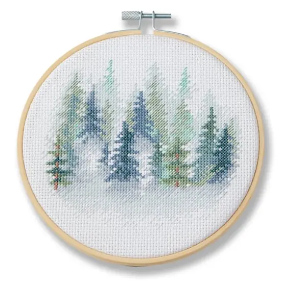 Trees Counted Cross Stitch Kit by Loops & Threads&reg; {1}