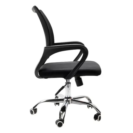Mind Reader Ergonomic Rolling Office Chair Black {6}
