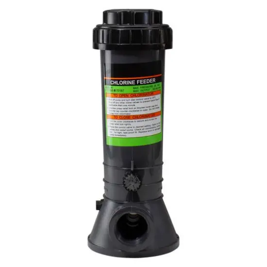 Automatic 9lb. In-Line Chlorinator Chemical Feeder {1}