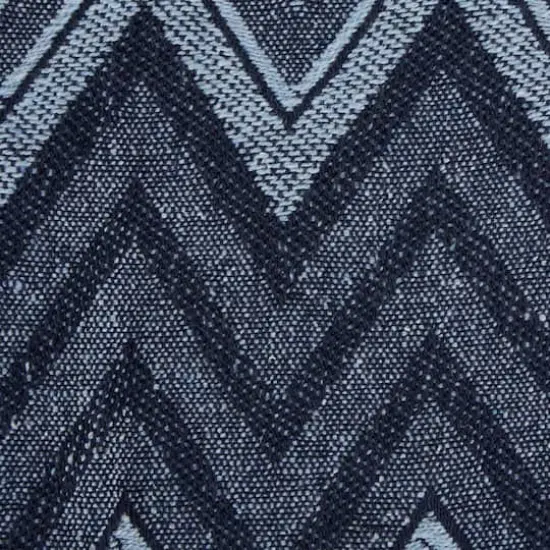 DII&reg; Zig-Zag Chevron Throw Nautical Blue {5}