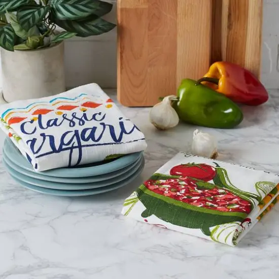 DII&reg; Verano de Fiesta Recipe Dishtowel Set {7}