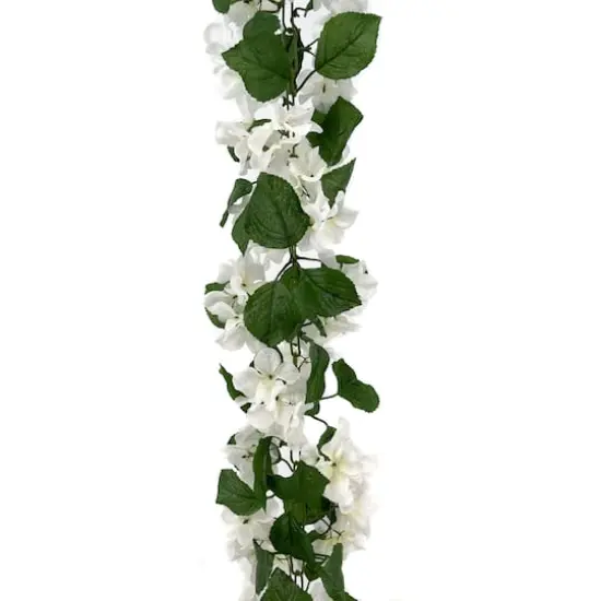 6ft. White Hydrangea Chain Garland by Ashland&reg; {1}
