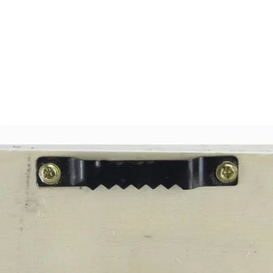 13.75" Framed Wood Christmas Tree-Out Wall Hanging Decoration {9}