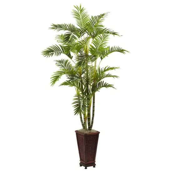6.5ft. Areca Palm Tree in Decorative Planter {1}