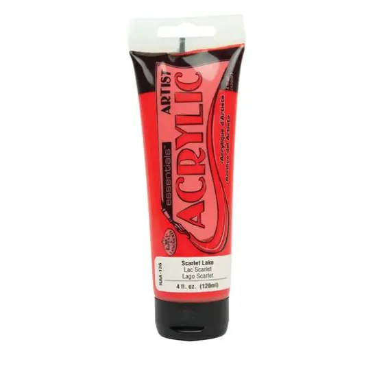 Royal & Langnickel&reg; Essentials&trade; Artist Acrylic Paint, 120mL Scarlet Lake {1}