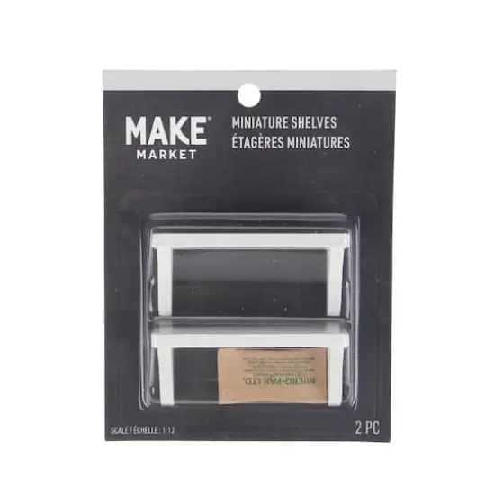 Mini White Wall Shelves, 2ct. by Make Market&reg; {3}