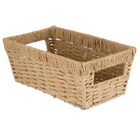 Simplify Small Dutch Weave Shelf Storage Basket {6}