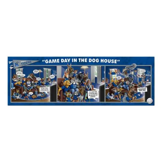 College Game Day in the Dog House 1,000 Piece Puzzle Memphis Tigers {5}
