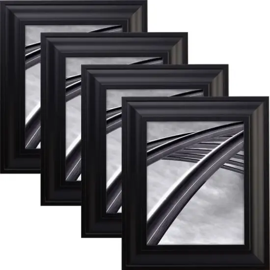 4 Pack: Craig Frames Upscale Satin Black Picture Frame {7}