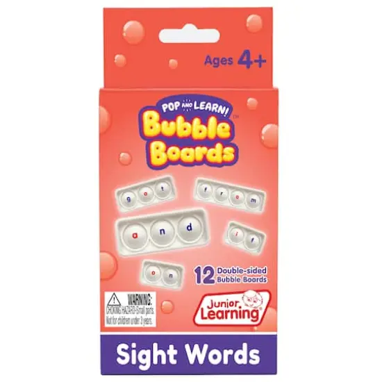 Junior Learning&reg; Sight Word Bubble Boards {1}