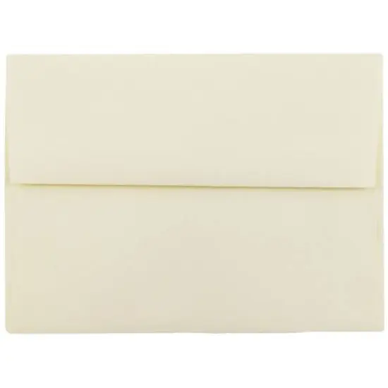 JAM Paper A6 Strathmore Invitation Envelopes, 50ct. Ivory Wove {1}