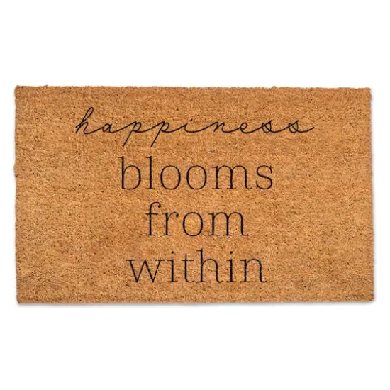 Happiness Blooms from Within Doormat {1}