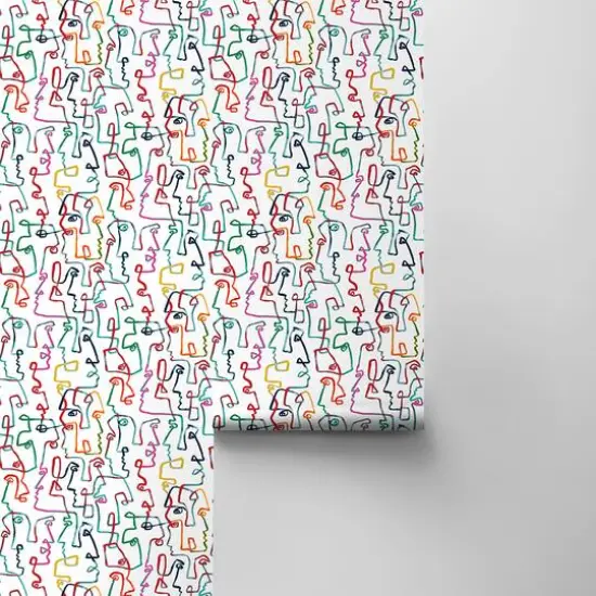 Surface Style Gestures Peel & Stick Wallpaper Crayon {11}