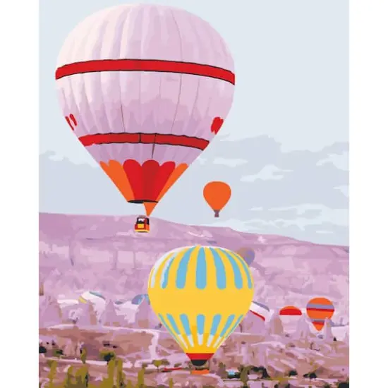 Hot Air Balloon Paint-by-Number Kit by Artist's Loft&reg; {1}