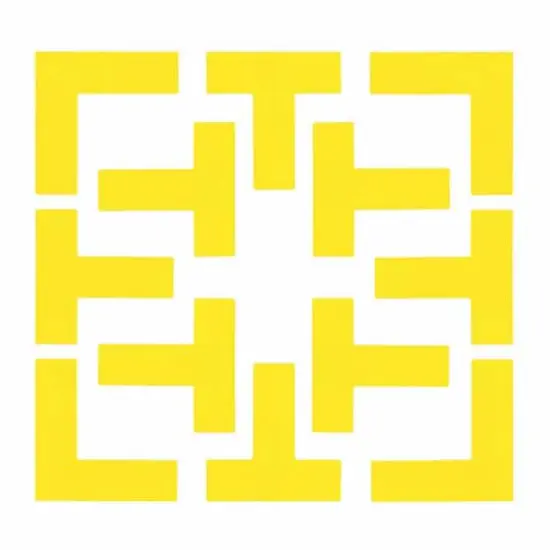 Champion Sports Rhino Pickleball Court Marker Set {3}