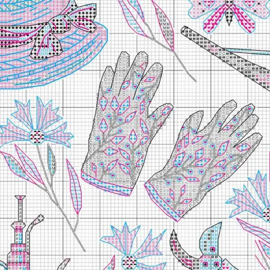 Dimensions&reg; Garden Time Counted Cross Stitch Kit {5}