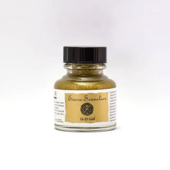 Sennelier Drawing Ink, 30mL Gold {1}