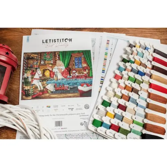 LetiStitch Getting Ready for Christmas Counted Cross Stitch Kit {4}
