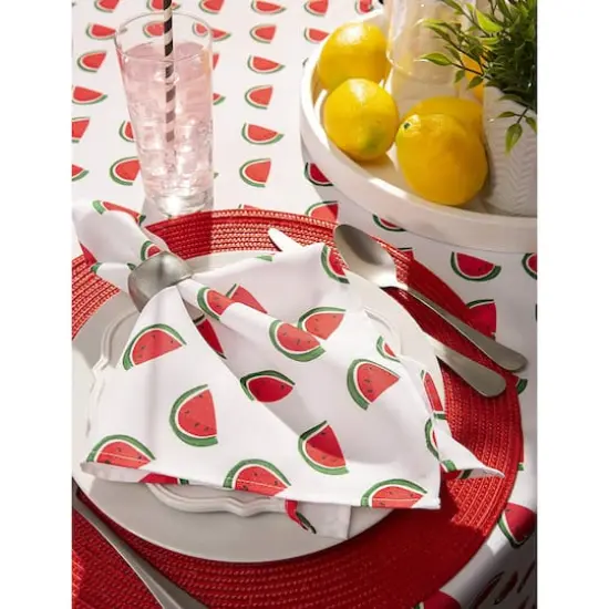 Watermelon Print Outdoor Tablecloth 60" x 84" {6}