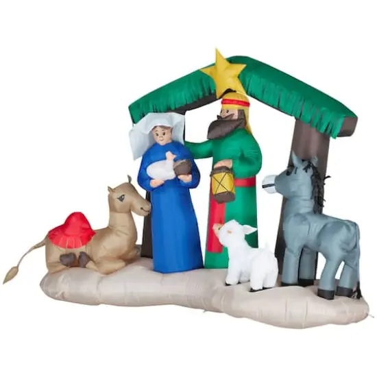 6.5ft. Airblown&reg; Inflatable Nativity Scene {4}