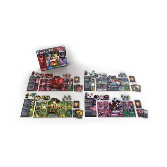 Marvel Dice Throne 4-Hero Box: Scarlet Witch, Thor, Loki, Spider-Man {5}
