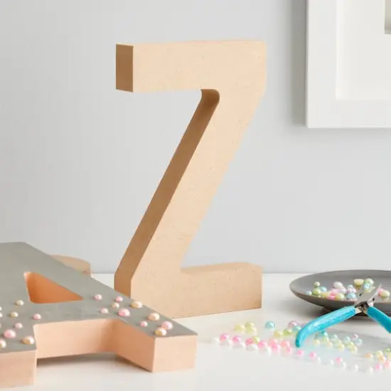 8" MDF Block Letter by Make Market&reg; Z {3}