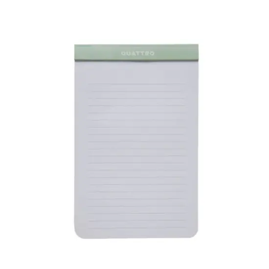 Global Art Quattro Green Lined Journal, 3.5" x 5.5" {1}