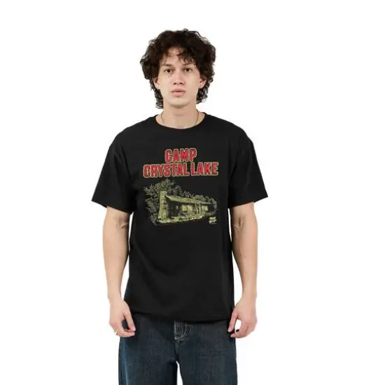 Camp Crystal Lake Adult T-Shirt {3}