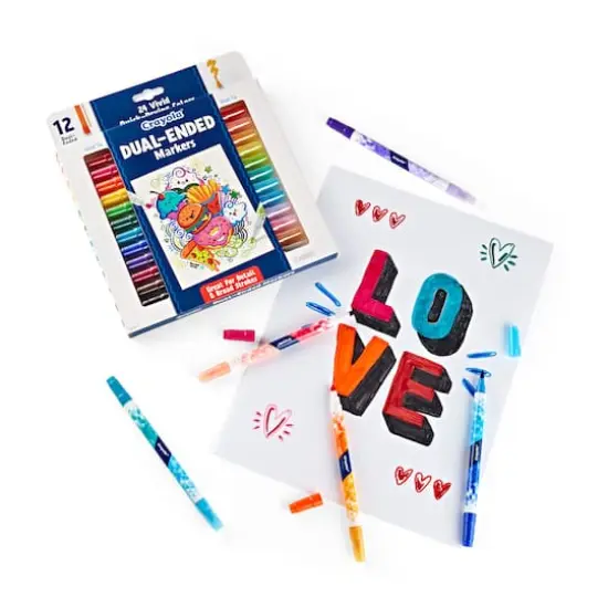Crayola&reg; Dual-Ended Doodle Markers, 12ct. {6}