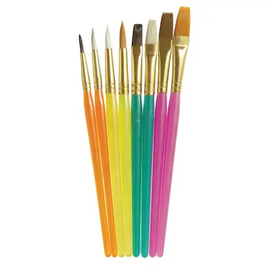 Creativity Street&reg; Acrylic Paintbrushes, 6 Packs of 8 {1}