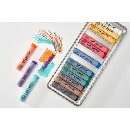 Winsor & Newton&trade; Introduction to Fine Art 15 Color Soft Pastel Set {7}