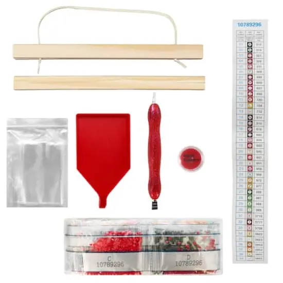 8" x 10" Deer Diamond Art Kit with Frame by Make Market® {4}