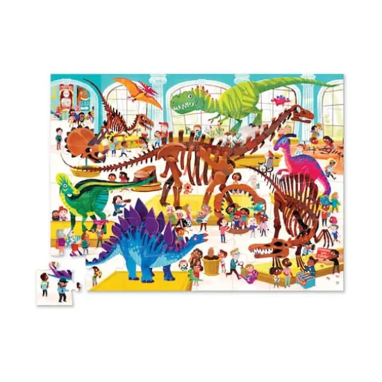Crocodile Creek&reg; Day at the Museum Dinosaurs 48 Piece Jigsaw Puzzle {3}