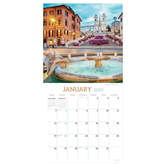 TF Publishing 2025 Italy Wall Calendar {3}