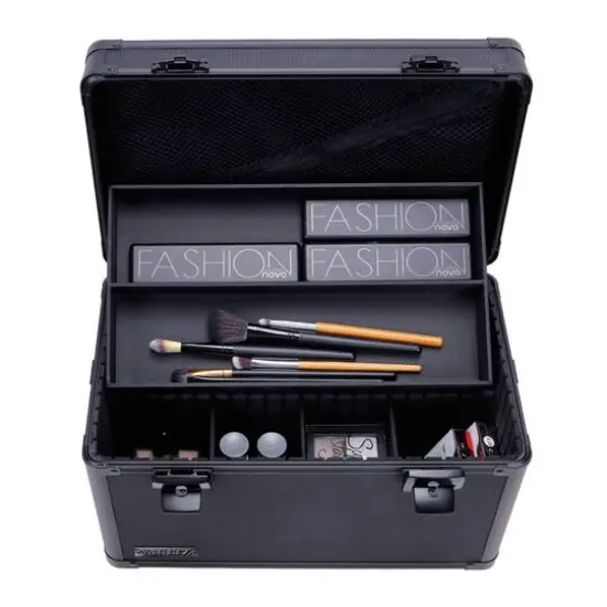 Vaultz Black Tactical Divided Storage Box {5}
