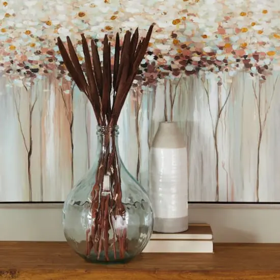 Dried Plant Bunny Tail Natural Foliage with Long Stems Dark Brown {7}