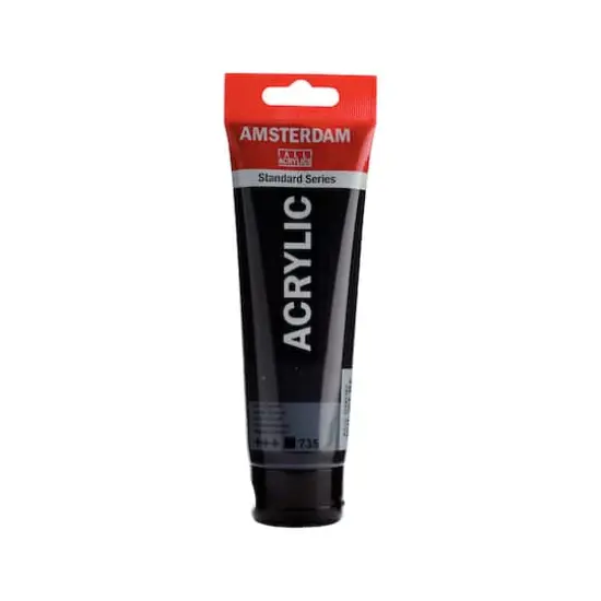 Amsterdam 120mL Standard Acrylic Paint 735 Oxide Black {1}