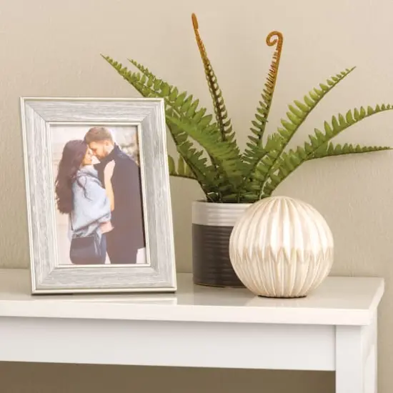 Simply Essentials&trade; 4" x 6" Silver Frame by Studio D&eacute;cor&reg; {4}