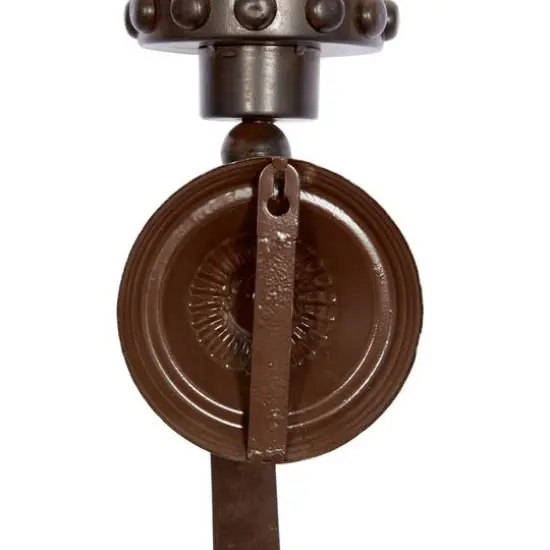 20" Brown Iron Traditional Candle Wall Sconce {6}