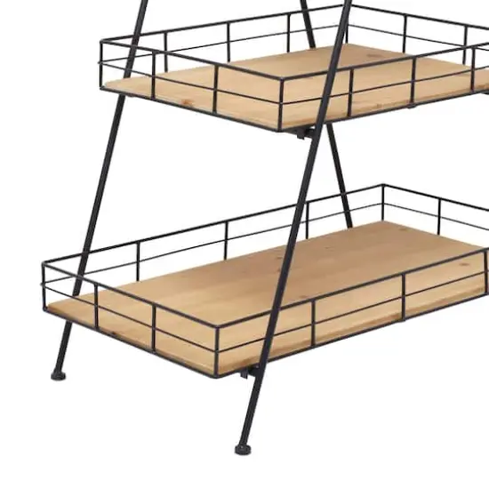 Black Iron Modern Farmhouse Plantstand, 40" x 28" x 16" {6}