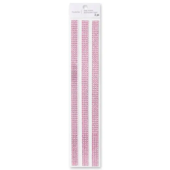 Light Pink Border Bling Stickers By Recollections&trade; {6}