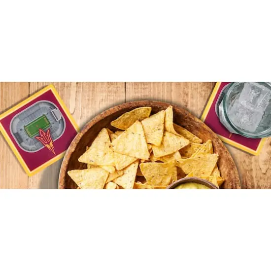 NCAA 3D StadiumView Coasters Arizona State Sun Devils {4}