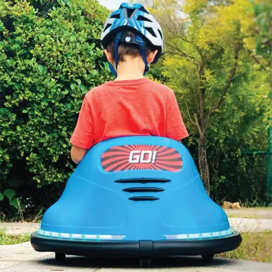 The Bubble Factory Electric RC Kids Ride-On Bumper Car {9}