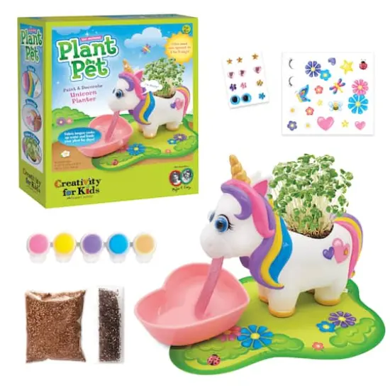 Creativity for Kids&reg; Self-Watering Plant Pet Unicorn {1}