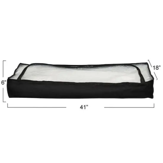 Household Essentials Under Bed Storage Bag Black {4}