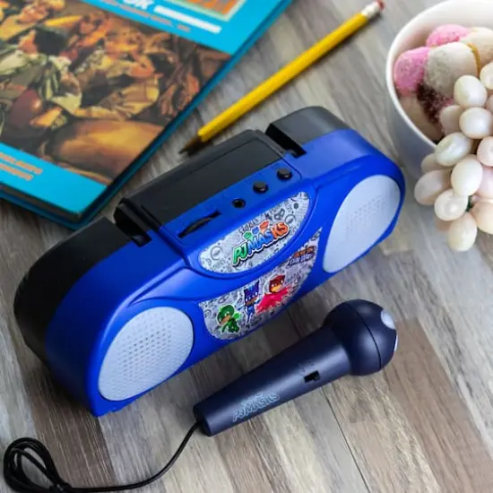 PJ Masks Portable Karaoke Radio with Microphone {4}